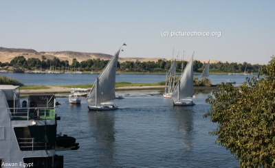 Felucca Assuan Ägypten