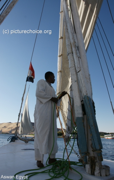 Felucca Assuan Ägypten
