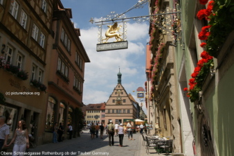 Obere Schmiedgasse Rothenburg ob der Tauber